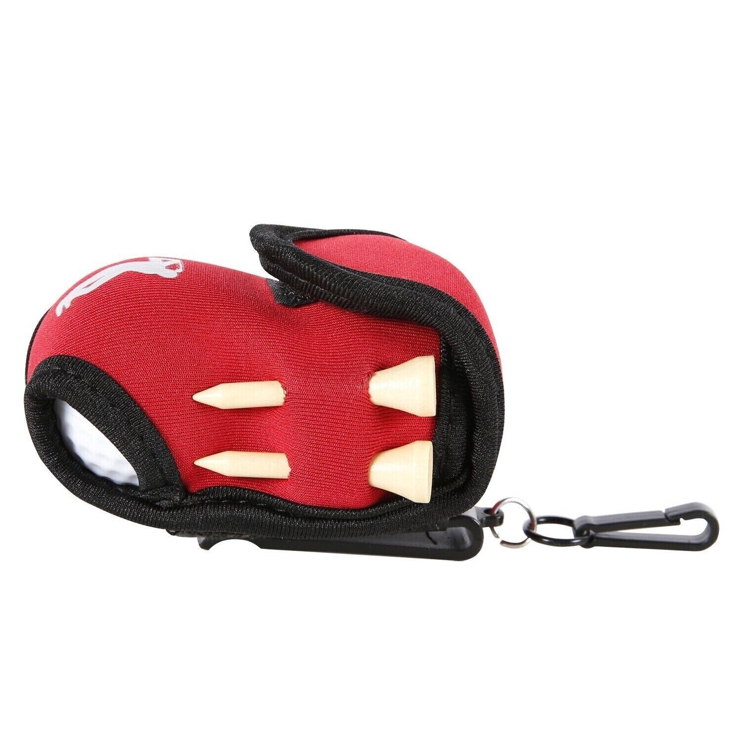 Golf Ball Bag Waist Hang Durable Golf Double Ball Holde For Golf Training Sports