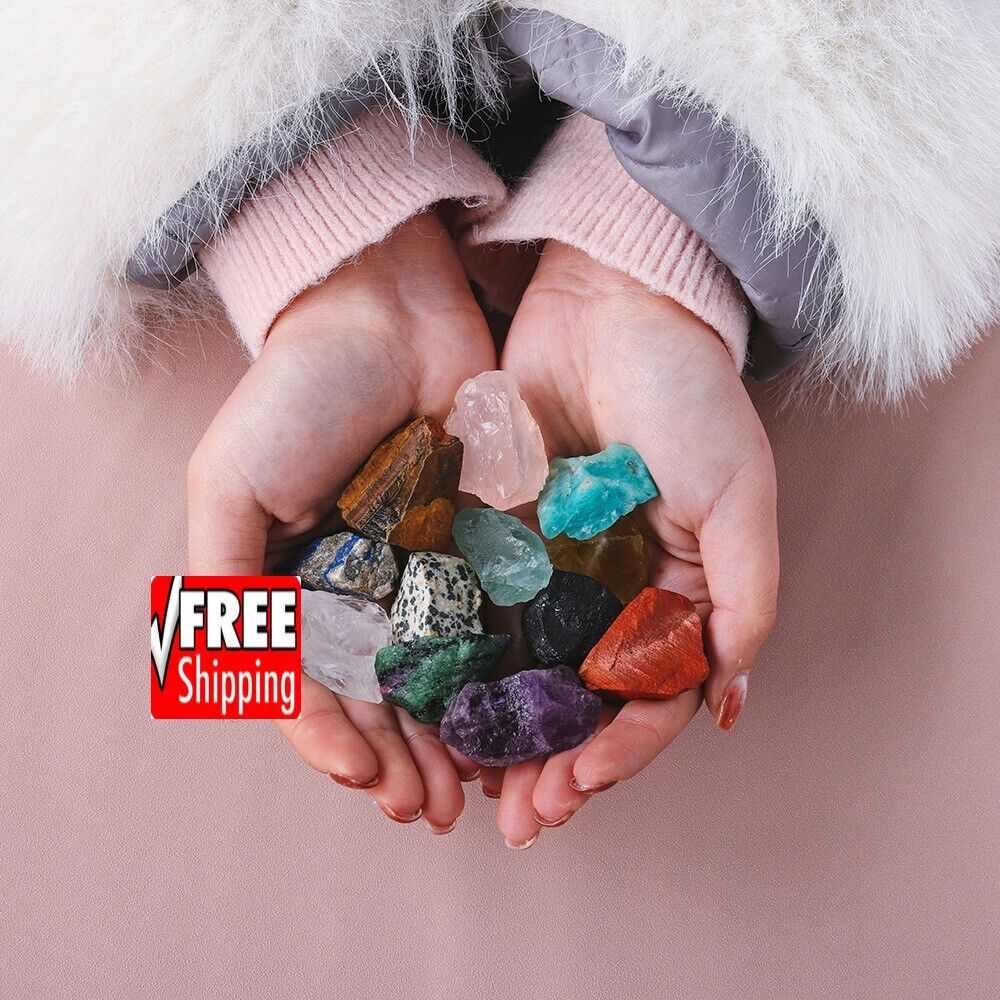 Crushed Aroma Stone Crystal 12 Pcs Set Tools For Health And Balance Chakra