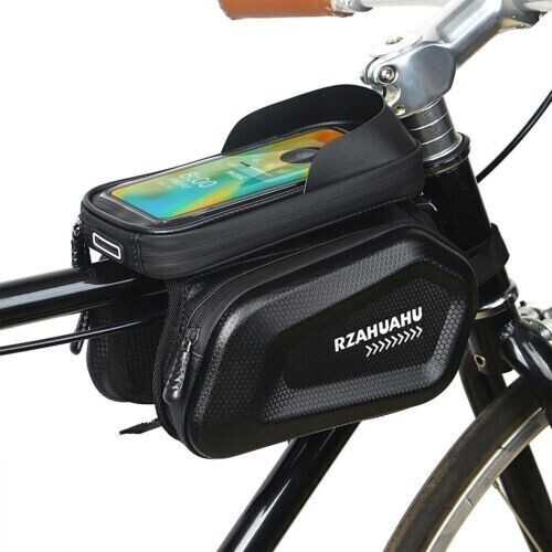 Waterproof Bike Bag Front Beam Bag Mountain Bike Mobile Phone Bag Riding Equip