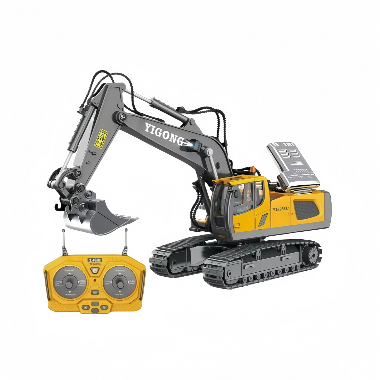 Construction Vehicle RC Toy Excavator Crawler Bulldozer Dump Truck Tipper Loader