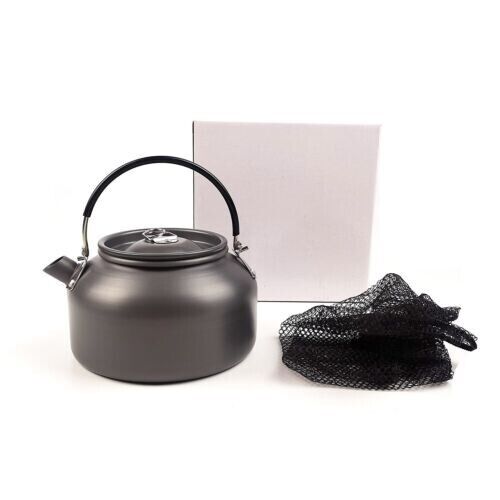 Portable Outdoor Burning Kettle Ultra Light Camping Travel Coffee Pot Hot Teapot