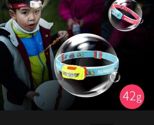 Children's Outdoor Headlights Children's Waterproof Adjustable LED Headlight