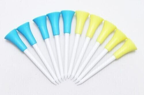 New Golf Tees 83mm Multi Color Plastic With Soft Rubber Cushion Top Quality