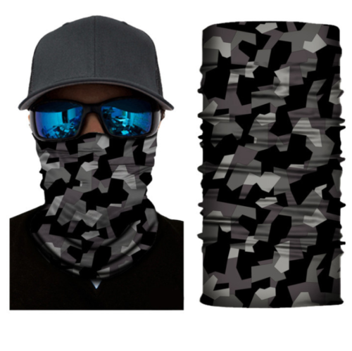 Cycling Camouflage Neck Gaiters Bandanas Fabric Motorcycle Face Masks Sunscreen