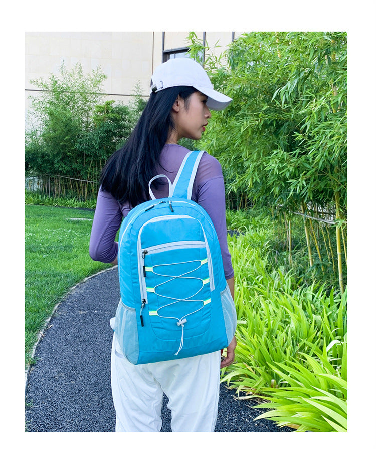 Outdoor Waterproof Light Leisure Folding Mountaineering Hiking Bike Shoulder Bag