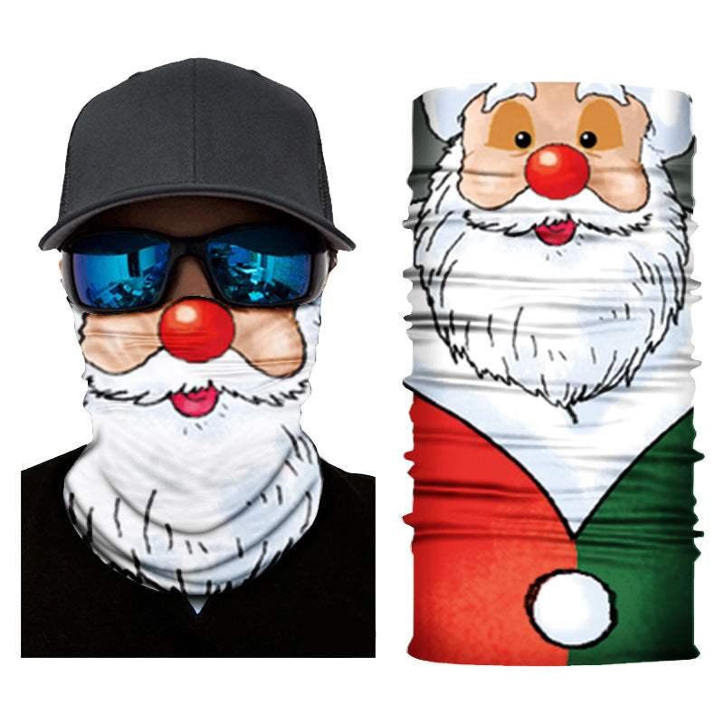 Biker Motorcycle Cycling Face Mask Shield Protective Neck Tube Scarf Headband