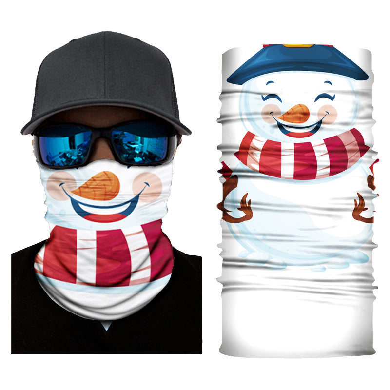 Biker Motorcycle Cycling Face Mask Shield Protective Neck Tube Scarf Headband