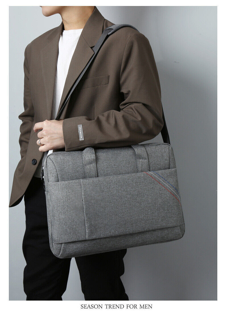 Unisex Lightweigh Large Capacity Oxford Cloth Shoulder Computer Bag Briefcase