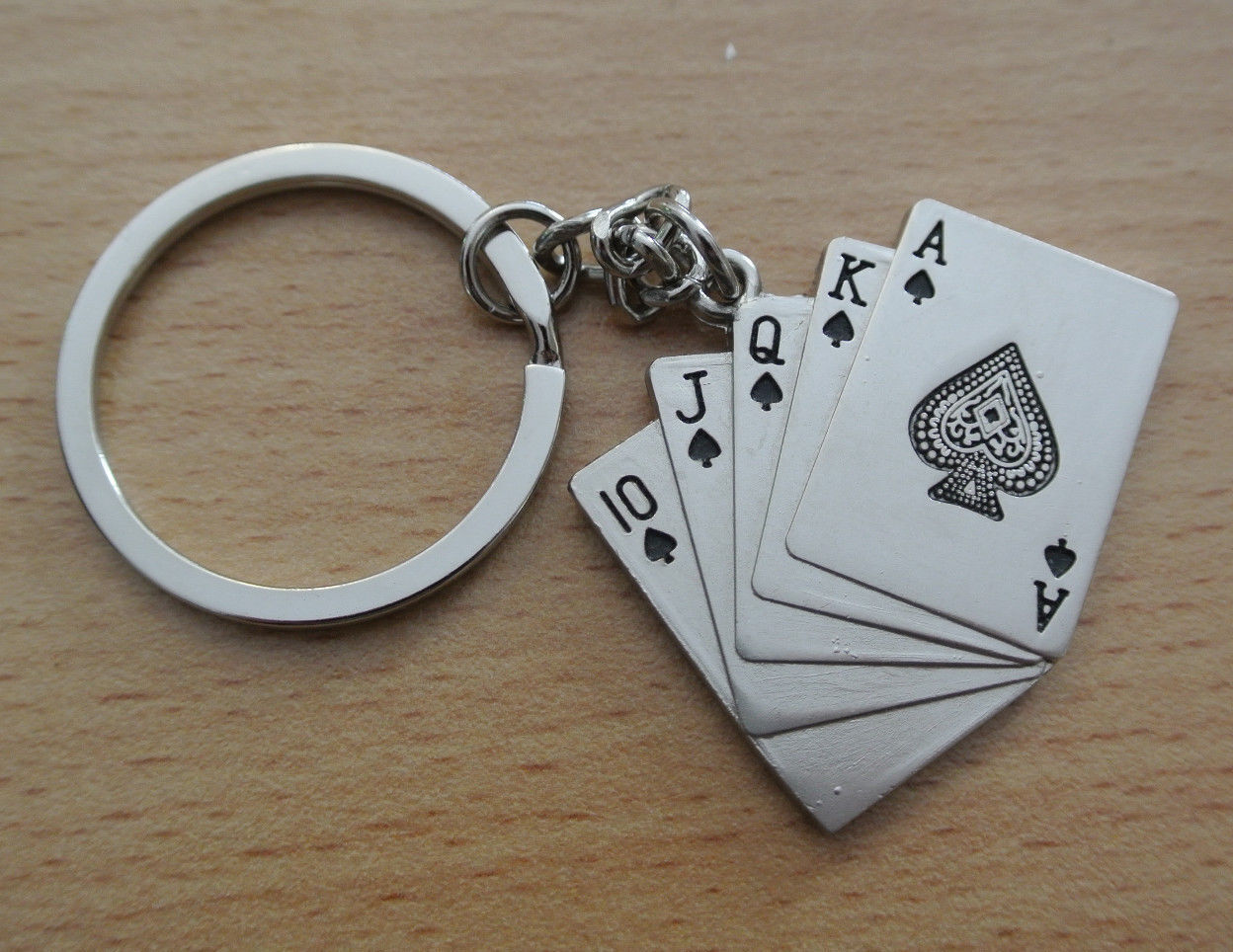 Gift Novelty Steel Alloy Keychain Ring Keyring Pendant Key Fob Funny Photo Frame