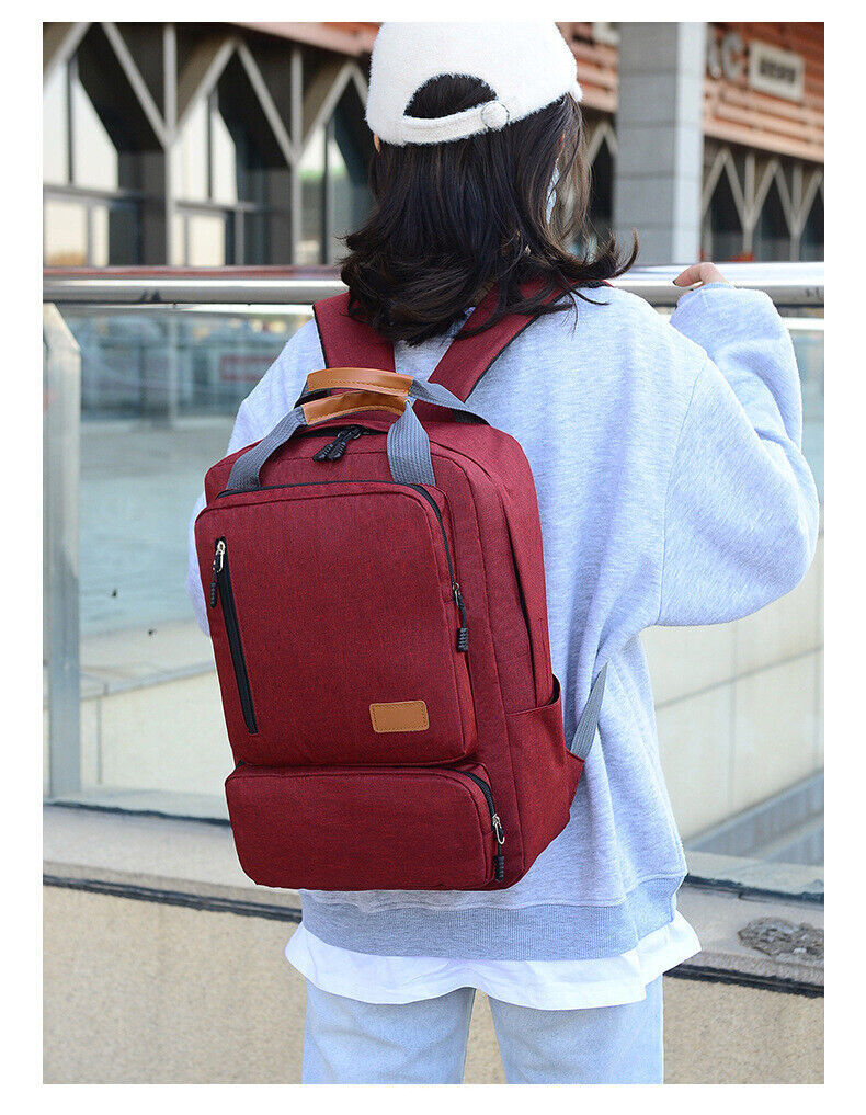 Unisex Three Piece Waterproof Business Backpack Large Capacity Computer Bag