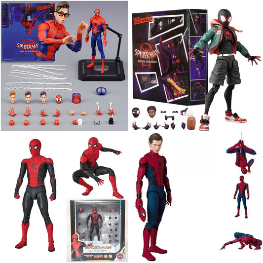 Articular Mobility Spiderman Movable Dolls And Figures Kid Children Cartoon Gift