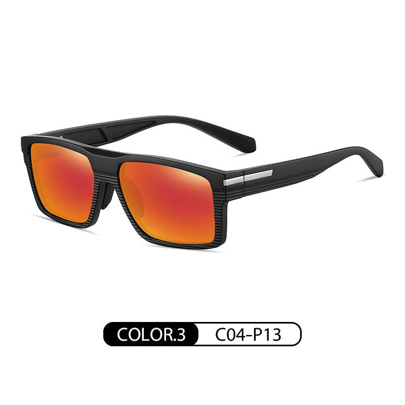 Men's Cool Looking Anti UV400 Polarized Sport Driving Fishing Eyewear Sunglasses