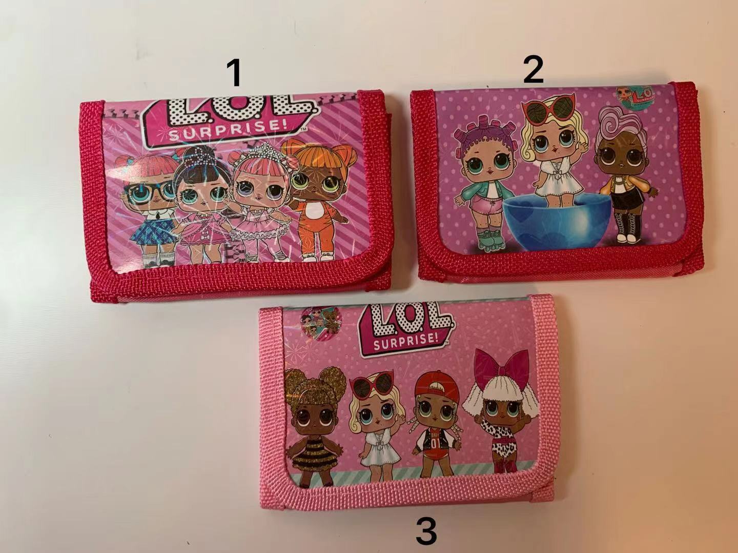 New Kids Children Purse Wallets Boys Girls Gift Idea Carton Purse