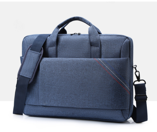 Unisex Lightweigh Large Capacity Oxford Cloth Shoulder Computer Bag Briefcase