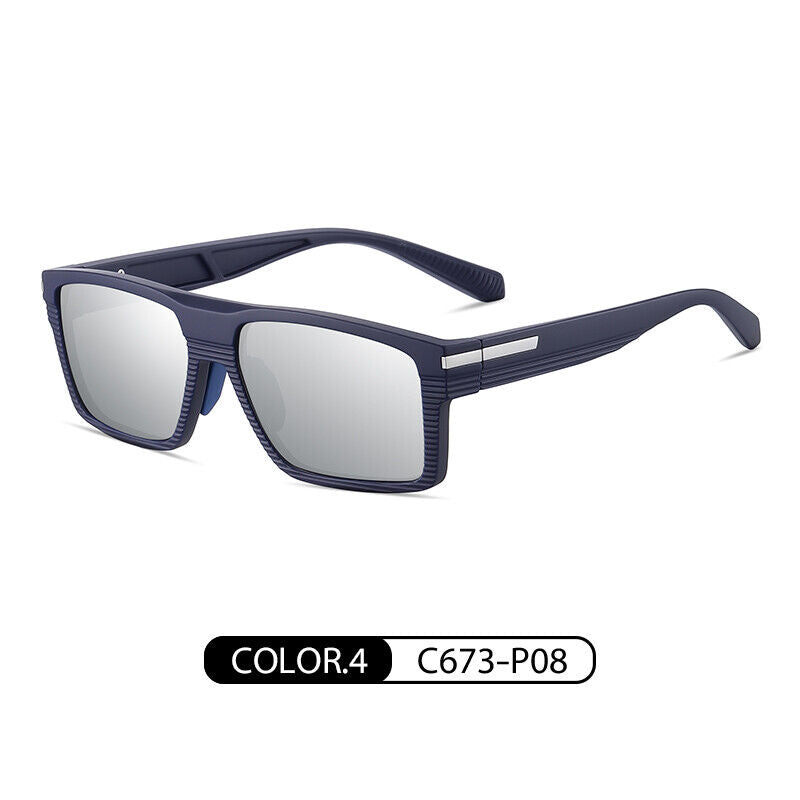 Men's Cool Looking Anti UV400 Polarized Sport Driving Fishing Eyewear Sunglasses