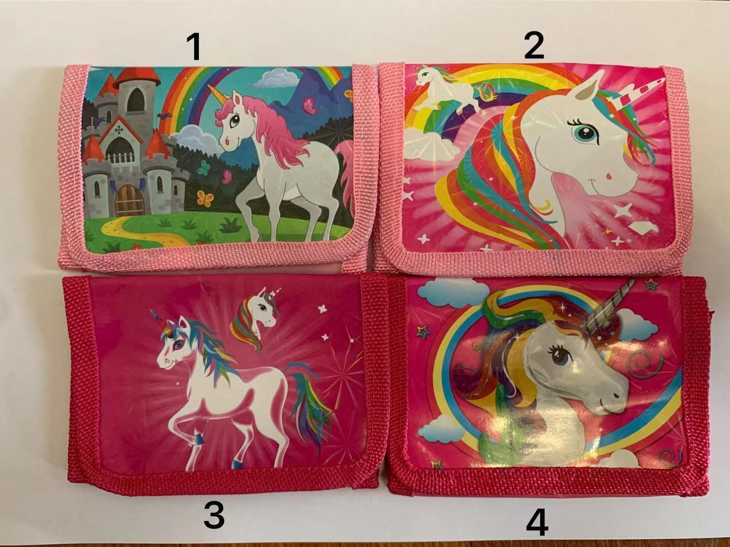 New Kids Children Purse Wallets Boys Girls Gift Idea Carton Purse