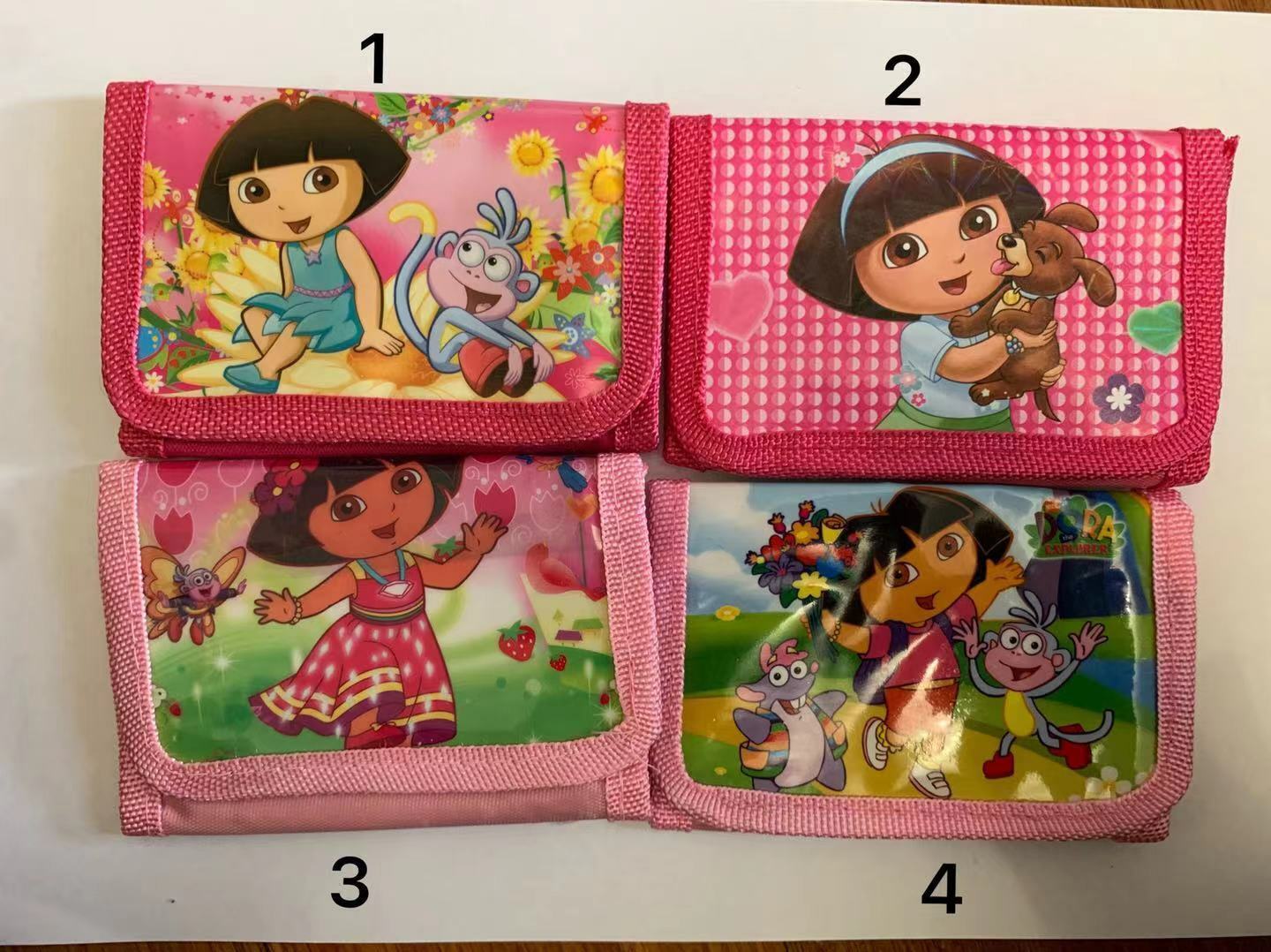 New Kids Children Purse Wallets Boys Girls Gift Idea Carton Purse