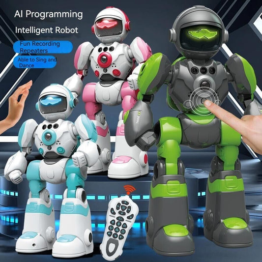 Smart Robot Recording Voice Changing Interactive Gesture Remote Control Toy