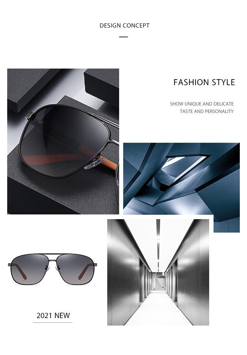 New Fashion Quality Frame Unisex Anti UV400 Polarized Driving Cycling Sunglasses
