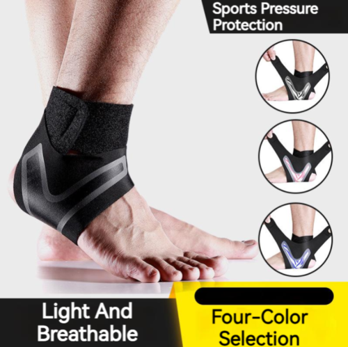 Unisex Compression Ankle Socks With Anti-sprain Protection Sports Protectors