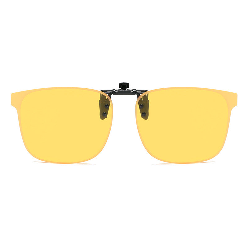 Unisex Fashion Polarized Flip-up Clip-on Lenses For Myopic Glasses Multicolour