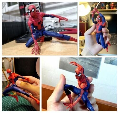 Articular Mobility Spiderman Movable Dolls And Figures Kid Children Cartoon Gift