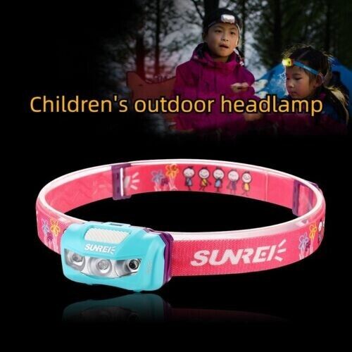 Children's Outdoor Headlights Children's Waterproof Adjustable LED Headlight