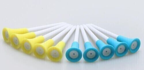 New Golf Tees 83mm Multi Color Plastic With Soft Rubber Cushion Top Quality