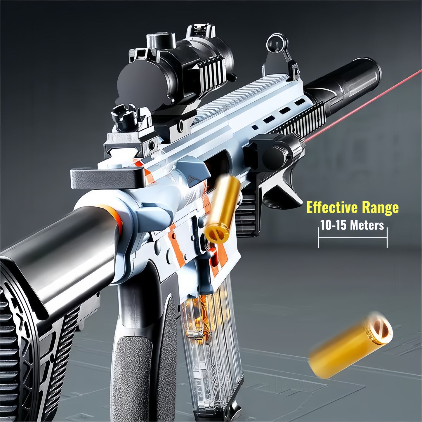 Kid Play Toy EVA Soft Foam Dart Blaster Manual & Electric Gun Shell Eject Effect
