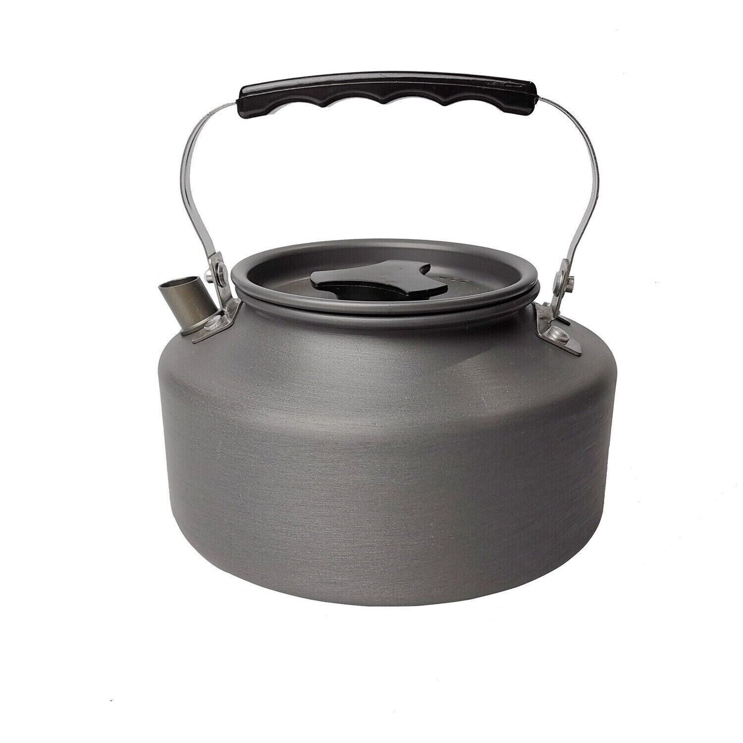 Outdoor Camping Hard Aluminium Oxide 1.1L Kettle Portable Boil Teapot Coffee Pot