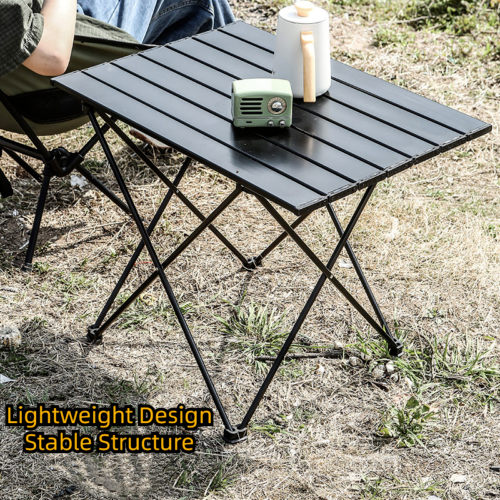 Outdoor Mini Portable Mountain Camping Barbecue Fishing Folding Table