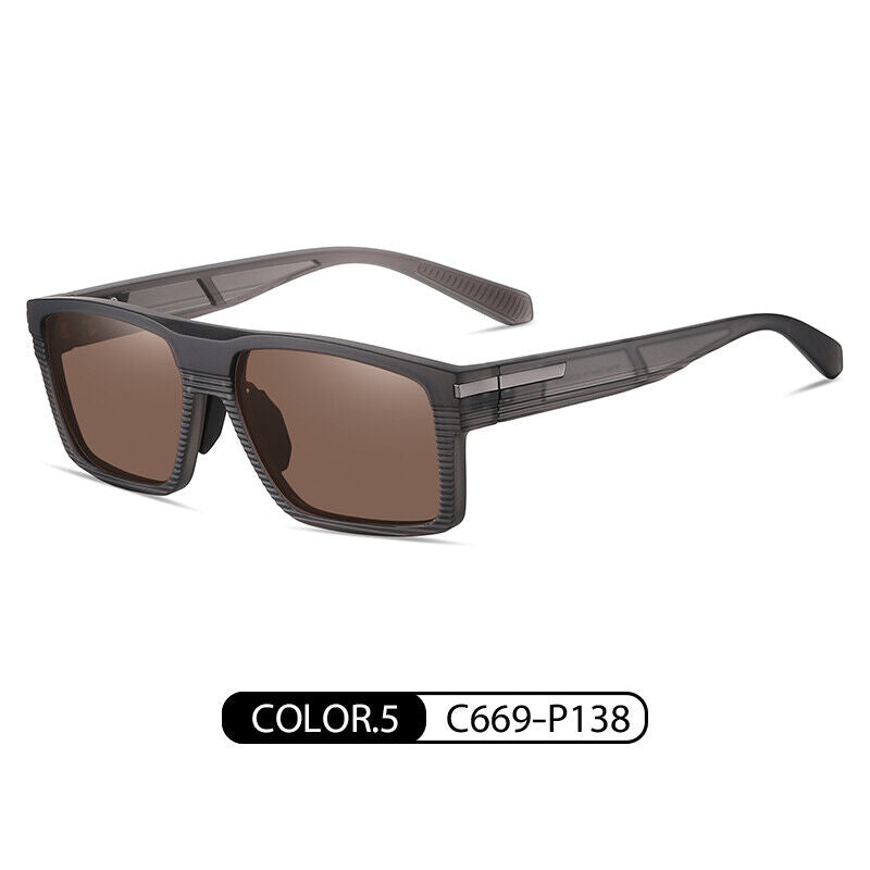 Men's Cool Looking Anti UV400 Polarized Sport Driving Fishing Eyewear Sunglasses