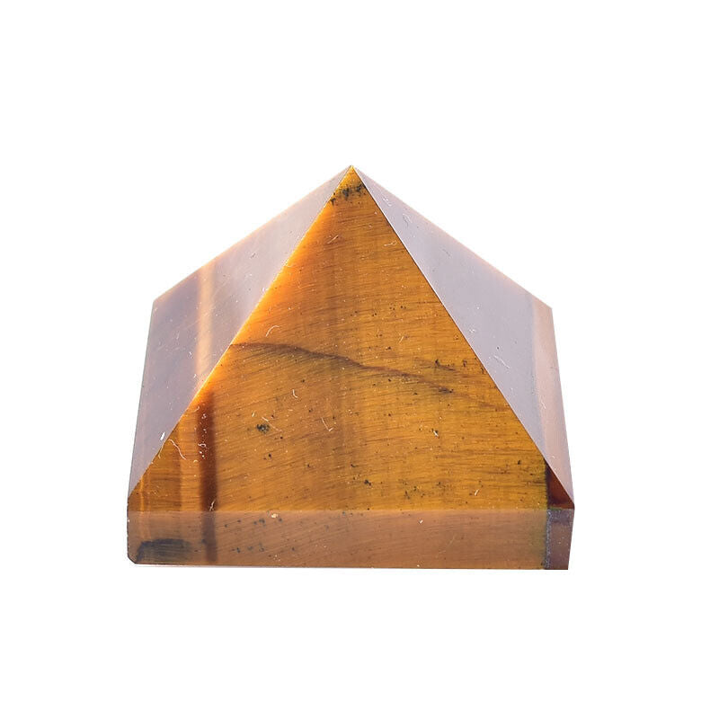 Small Size Natural Stone Crystal Pyramid Energy Gemstone Tower Home Decor Gifts