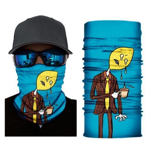 Cycling Camouflage Neck Gaiters Bandanas Fabric Motorcycle Face Masks Sunscreen