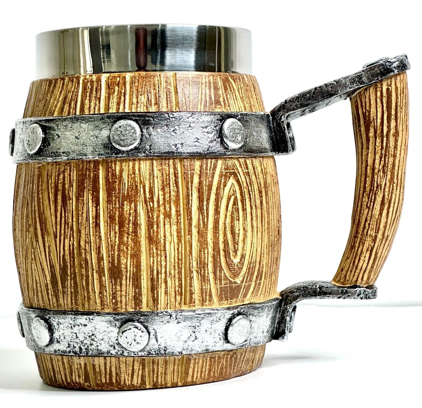 Creative Stainless Steel Mark Water Coffee Tall Cup Ice And Fire Game Cup Bottle