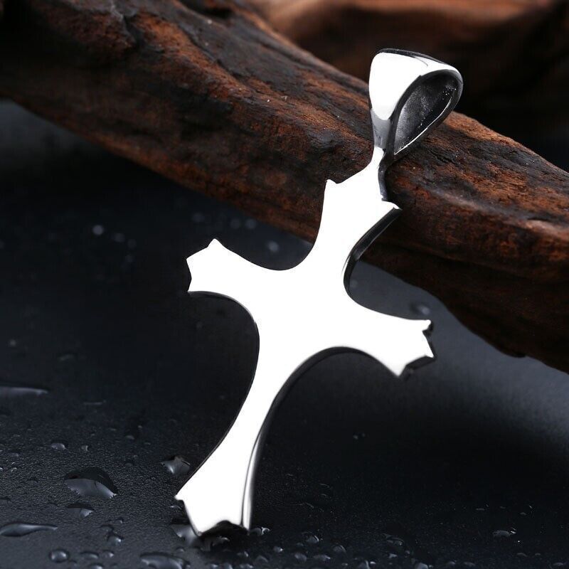 Stylish Retro Gothic Punk Mix Theme Titanium Steel Pendant Gift Unisex Necklace