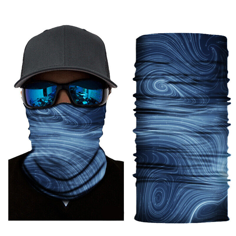 Face Mask Shield Protective Motorcycle Cycling Biker Neck Tube Scarf Headband