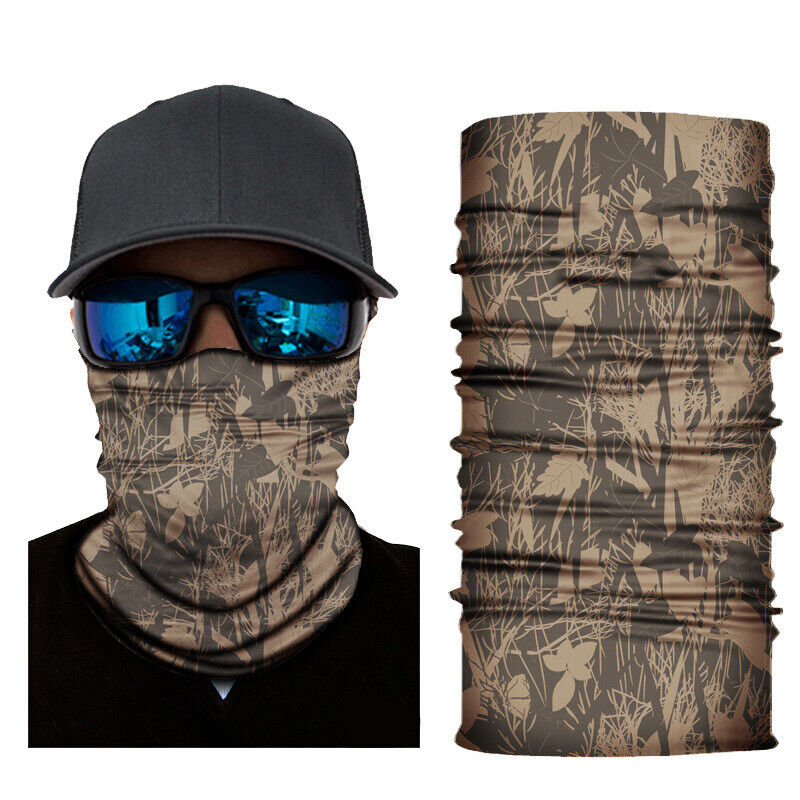 Face Mask Shield Protective Motorcycle Cycling Biker Neck Tube Scarf Headband