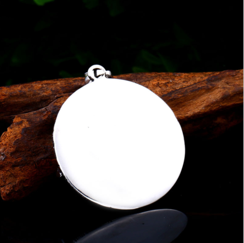Retro Pendant Punk Vintage Cross Animal Totem Poker Pendant Biker Chain Necklace