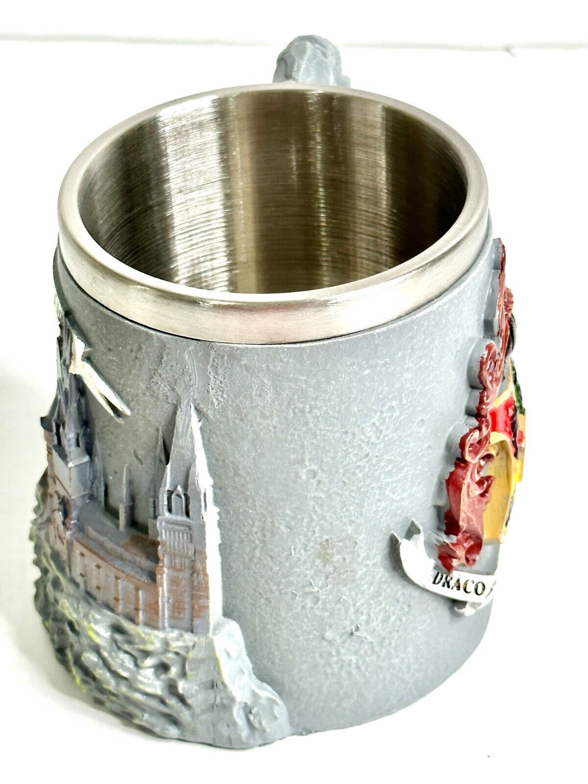Creative Stainless Steel Mark Water Coffee Tall Cup Ice And Fire Game Cup Bottle