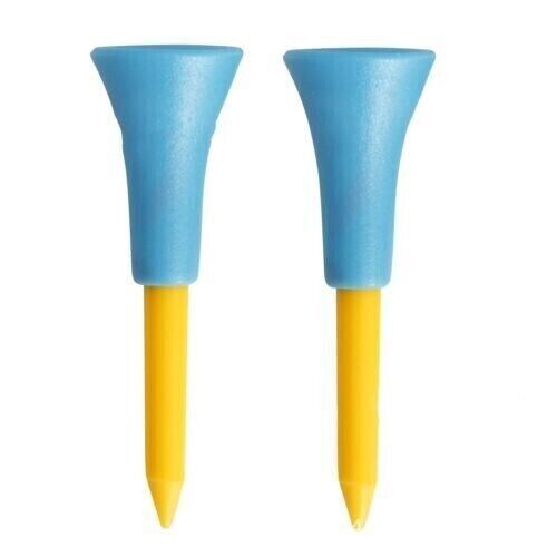 New Golf Tees 83mm Multi Color Plastic With Soft Rubber Cushion Top Quality