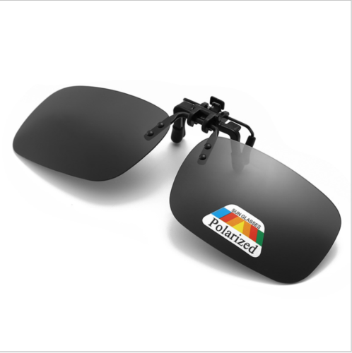Unisex Polarized Clip On Flip up Sunglasses UV 400 Protection Driving glasses