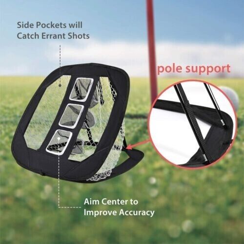 Simple Fast Folding Golf Cutting Practice Net Indoor Practice Training Net