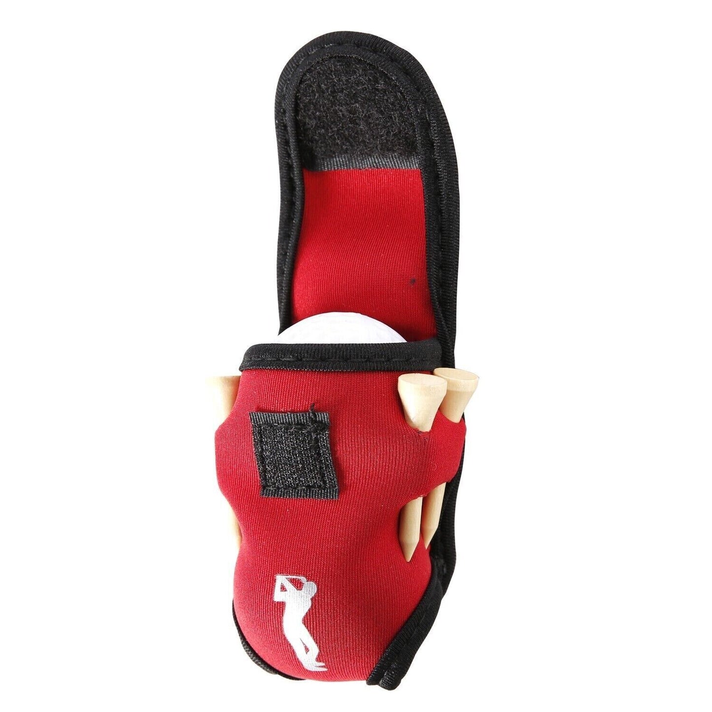 Golf Ball Bag Waist Hang Durable Golf Double Ball Holde For Golf Training Sports