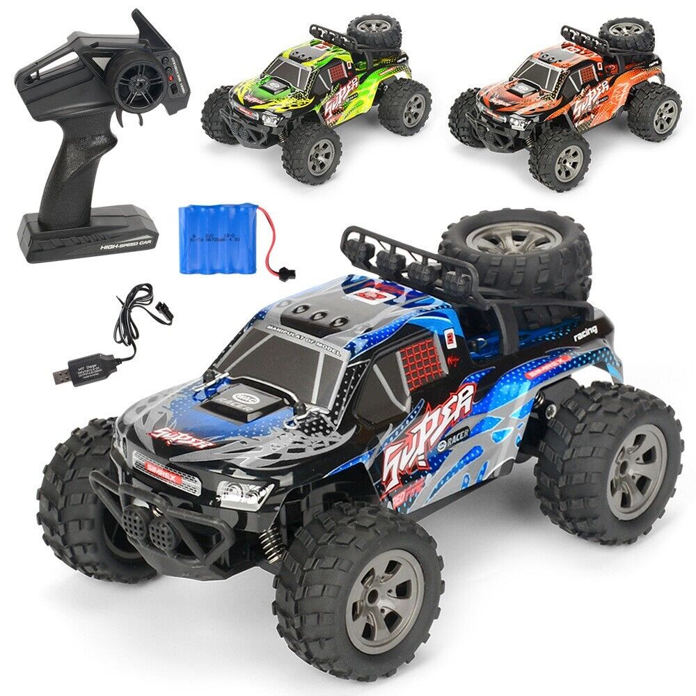 2.4GHz High Speed Racing Charging Remote Control Off-road Vehicle Toy Car Gift