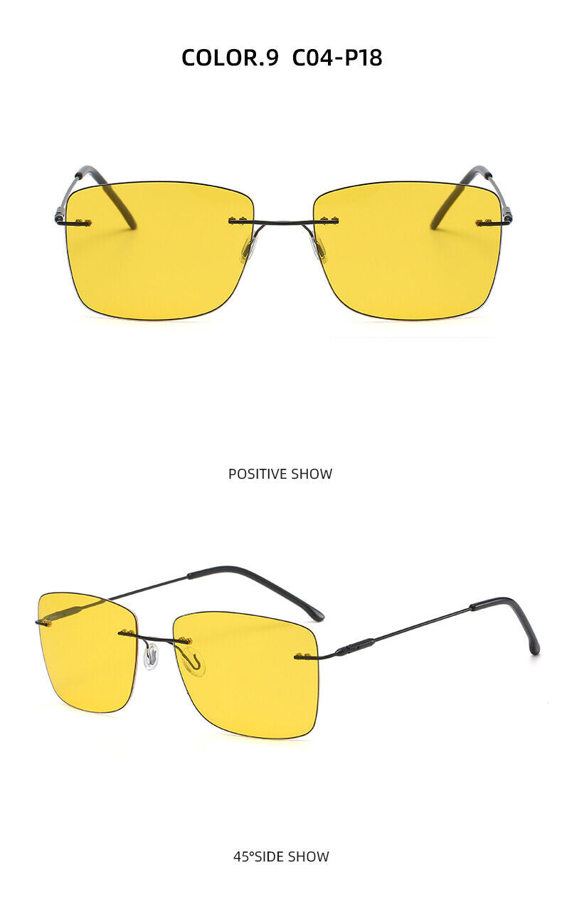 AU Quality New Style Unisex Night Vision Eyewear Anti UV400 Polarized Sunglasses