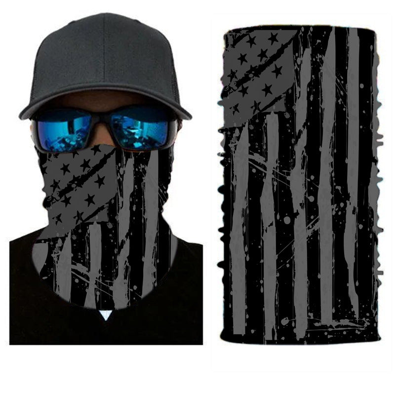 Camouflage Neck Gaiters Bandanas Fabric Cycling Motorcycle Fashion Face Masks