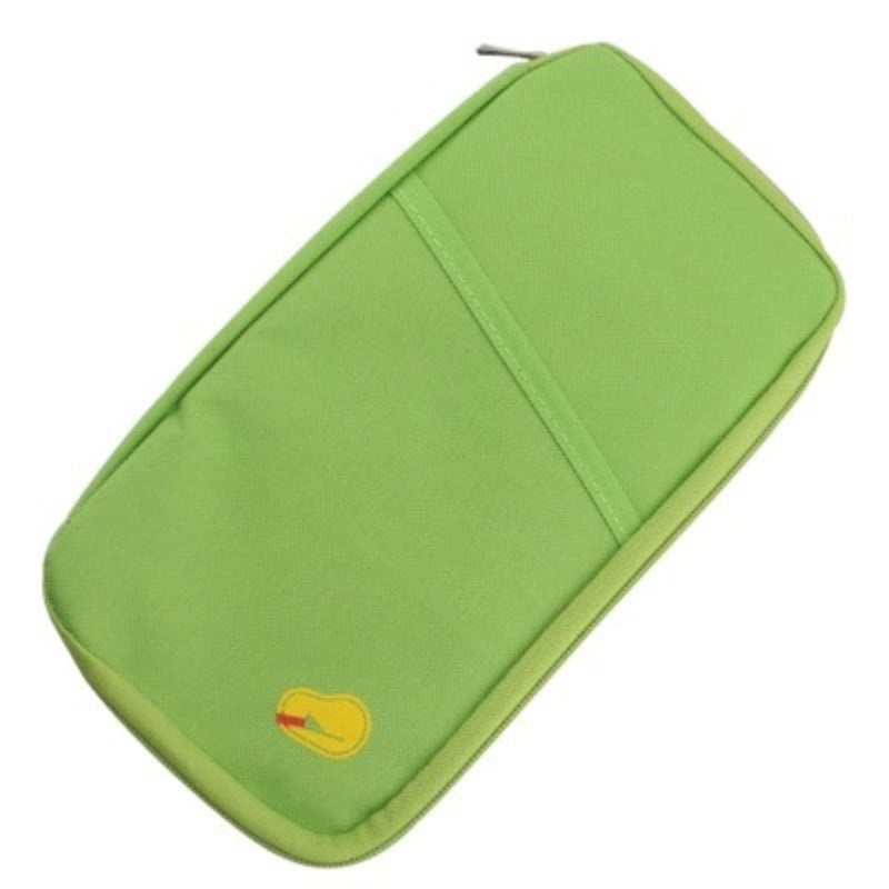 NEW TRAVEL PASSPORT HOLDER WALLET CREDIT CARD ORGANIZER BAG