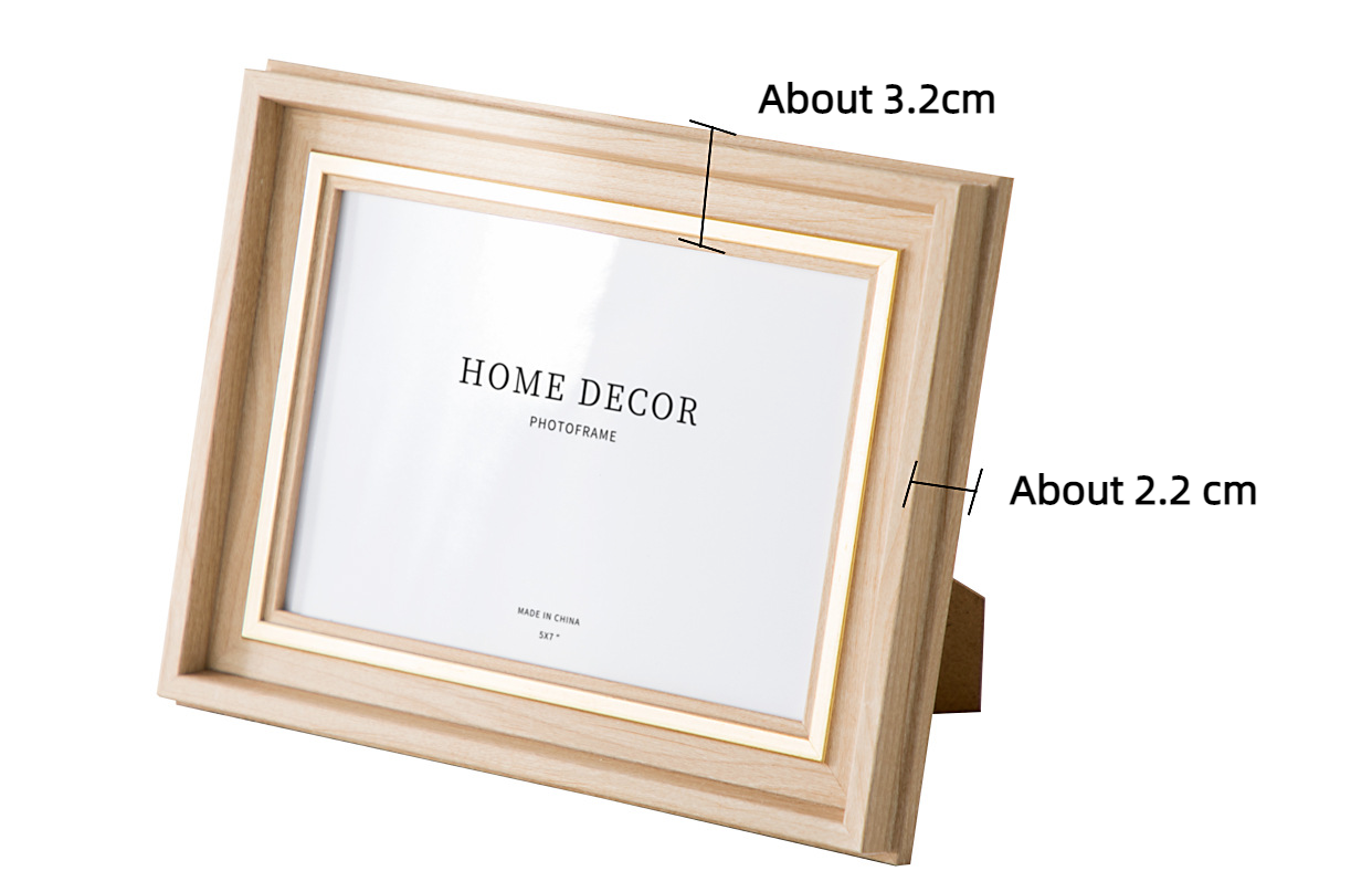 Family Simple Beauty Light Luxury Modern Literary Gallery Picture Photo Frame