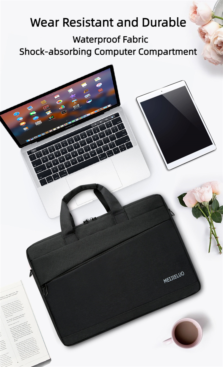 Unisex Waterproof Large Capacity Hand Shoulder Computer Bag Levity Briefcase